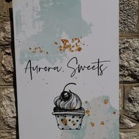 Outside at Aurora Sweets in Korcula