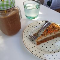 Vegan carrots 🍰 at Aurora Sweets in Korcula