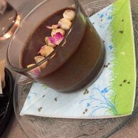 Veganes Snickers Mousse at Aurora Sweets in Korcula