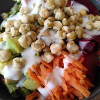 Bowl "Falafel Freunde" at immergrün - Hamburger Meile in Hamburg