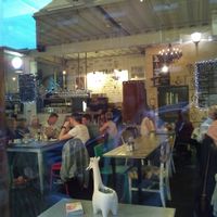 View from outside the restaurant. at Made in Belfast in Belfast