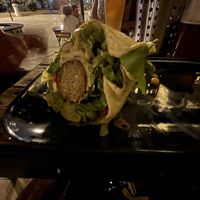 Vegan falafel burrito  at King's Caffe in Rijeka