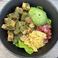 Ensalada bowl with tofu  at King's Caffe in Rijeka
