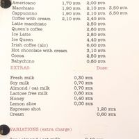 Vegan Cappuccino 👍 at King's Caffe in Rijeka