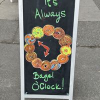   at The Bagel Mill in Petaluma