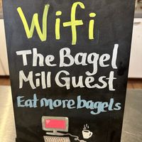 Wi-Fi   at The Bagel Mill in Petaluma