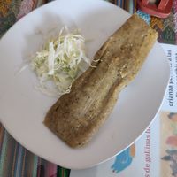 Unfortunately this was not vegan at Restaurant Vegetariano Mais in Trujillo