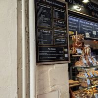 The Bretzles with the green dots are vegan. at O Bretzels in Montpellier