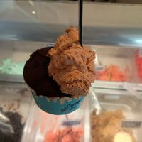 Chocolate and salted caramel at Nonna in Rincon De La Victoria