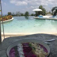Smoothie bowl  at Le Bamboo Bali in Pecatu