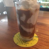 Coconut coffee at Saigonese Eatery in Phu Quoc