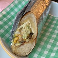 Toona baguette  at Monstera Canteen in Luton