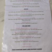 Menum at Monstera Canteen in Luton