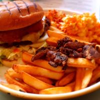 Buffalo burger box ❤️ at Monstera Canteen in Luton