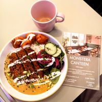 Katsu curry 💚🍛 at Monstera Canteen in Luton