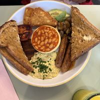 The full works  at Monstera Canteen in Luton