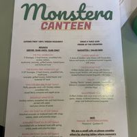   at Monstera Canteen in Luton