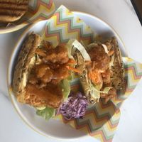 The buffalo cauliflower sub  at Monstera Canteen in Luton