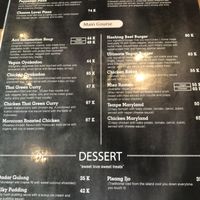 menu  at Hashtag Restaurant in Seminyak