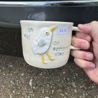   at Chessell Pottery Cafe in Yarmouth