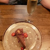 Raw vegan dessert at Amiraj ~ Modern Indian Kitchen in Williamsburg