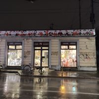 Outside at Ciclo Caffè Le Ruote in Bologna