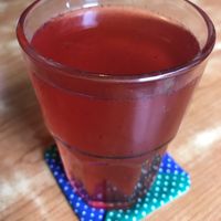 yum kombucha  at Crepes Pancake Hut in Dharamshala