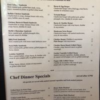 MeMe’s Menu at MeMe's Cafe in Springdale