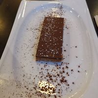 Chocolate dessert at Hativonit J17 in Tel Aviv