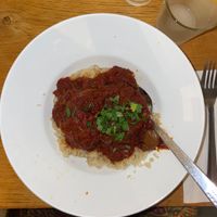 Couldn’t recommend more! Delicious homemade food, burgers were delicious, I had the lentil meatballs and was highly impressed. The atmosphere was fabulous and staff were amazing. at Hativonit J17 in Tel Aviv