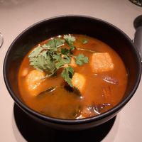 Spicy tofu soup at Ülo in Tallinn