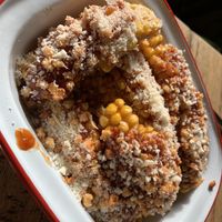 Stunning corn ribs at Mighty Wieners  in Bournemouth