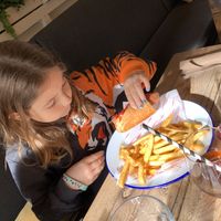 Junior wiener at Mighty Wieners  in Bournemouth