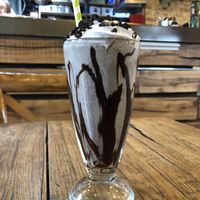 Oreo shake at Mighty Wieners  in Bournemouth