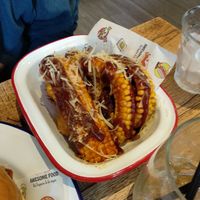 BBQ corn ribs at Mighty Wieners  in Bournemouth