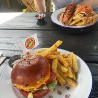   at Mighty Wieners  in Bournemouth