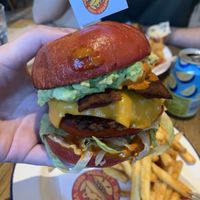 Cali burger at Mighty Wieners  in Bournemouth