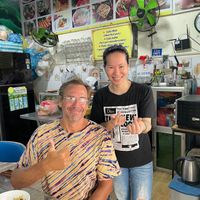 wonderful owner at Thien Tam - Passionate Heart Vegetarian in Da Nang