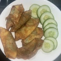 Spring rolls  at Thien Tam - Passionate Heart Vegetarian in Da Nang