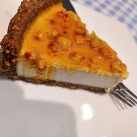 Cheesecake 😍 at Bilig Vegan Bistro in Ulaanbaatar