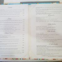 Menu at Bilig Vegan Bistro in Ulaanbaatar