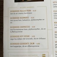 Menu 1 at Dapper in Assen