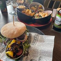 No beef burger at Dapper in Assen