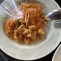 Vegan pad Thai   at Samui Elephant Sanctuary in Koh Samui