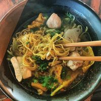 Fantastic noodles! at Satanatam Hongcherng in Nan