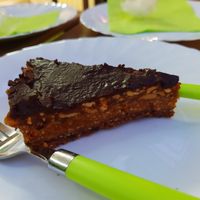 Delicious Vegan Snickers cake, with no added sugar at BioHarmony in Belgrade