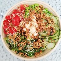 Make your own bowl at Poke Scuse in Jesolo