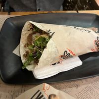Donner wrap  at Souvlaki in Mykonos