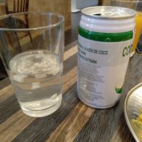 Coconut juice at Aahaar Indian Cuisine in Antwerpen