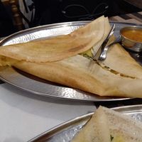 Garlic dosa at Aahaar Indian Cuisine in Antwerpen